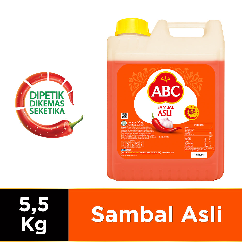 ABC Sambal Asli JRG 5.5kg