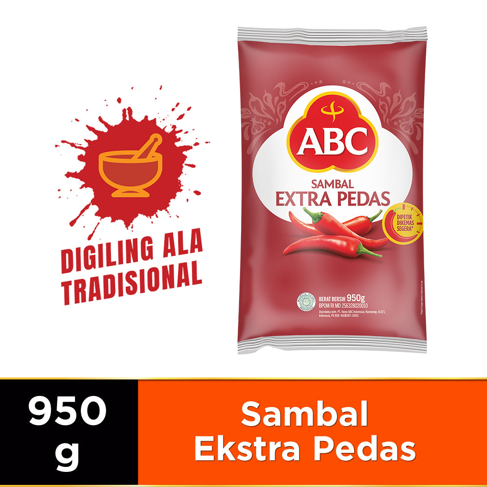 ABC Sambal Extra Pedas 950g