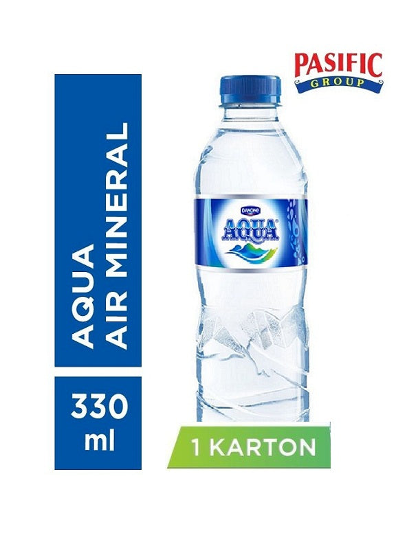 Aqua Botol 330ml 1x24