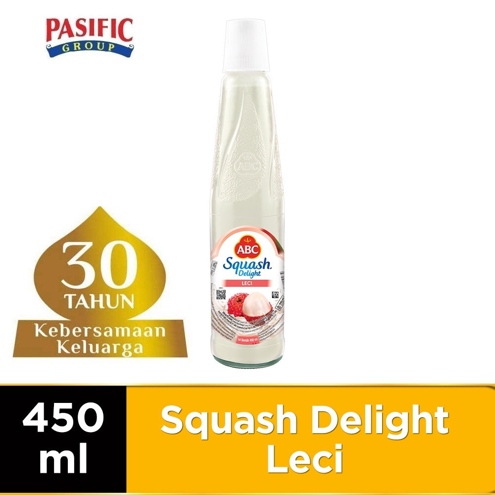 ABC Sirup Squash Delight Leci 450 ml