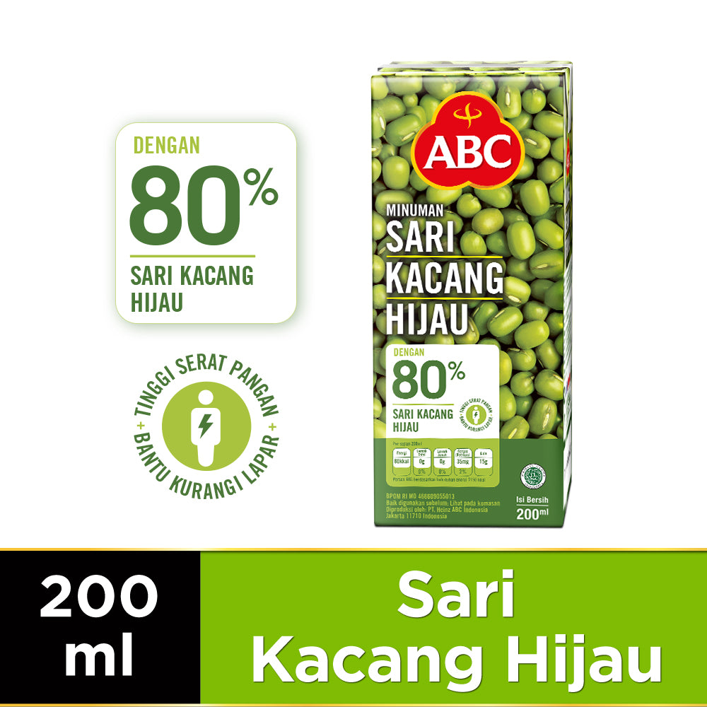 ABC Sari Kacang Hijau 200ml