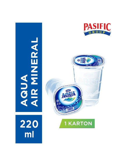 Aqua Gelas 220ml 1x48