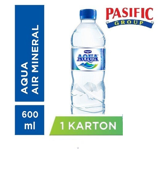 Aqua Botol 600ml 1x24