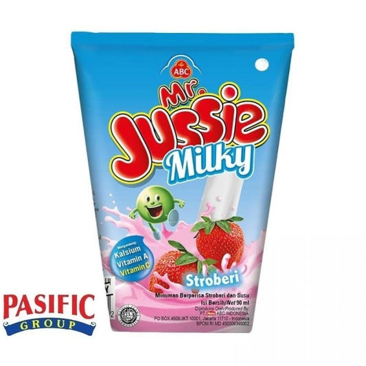 ABC Mr Jussie Milky Rasa Stroberi 90ml