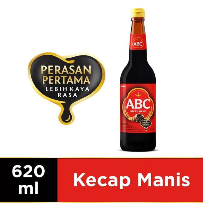 ABC Kecap Manis Botol 620ml